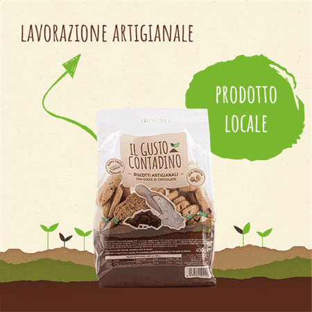 <strong>BISCOTTI</STRONG><BR>ARTIGIANALI AL CIOCCOLATO